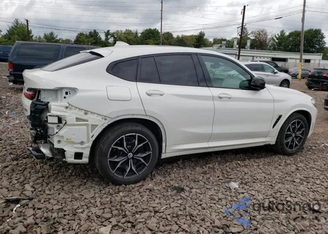 2023 BMW X4 M40I z USA, uszkodzony, nr VIN 5UX43DT05P9P61977